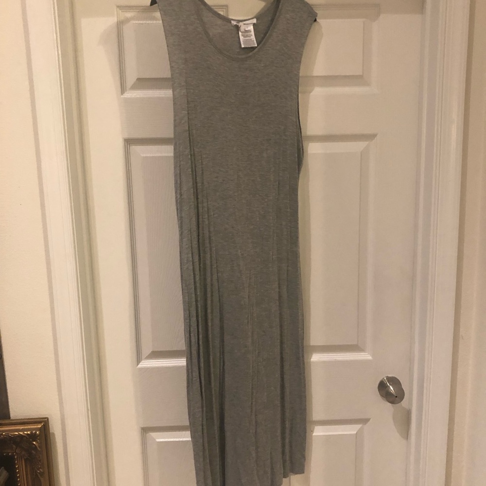 BCBGENERATION grey maxi dress
